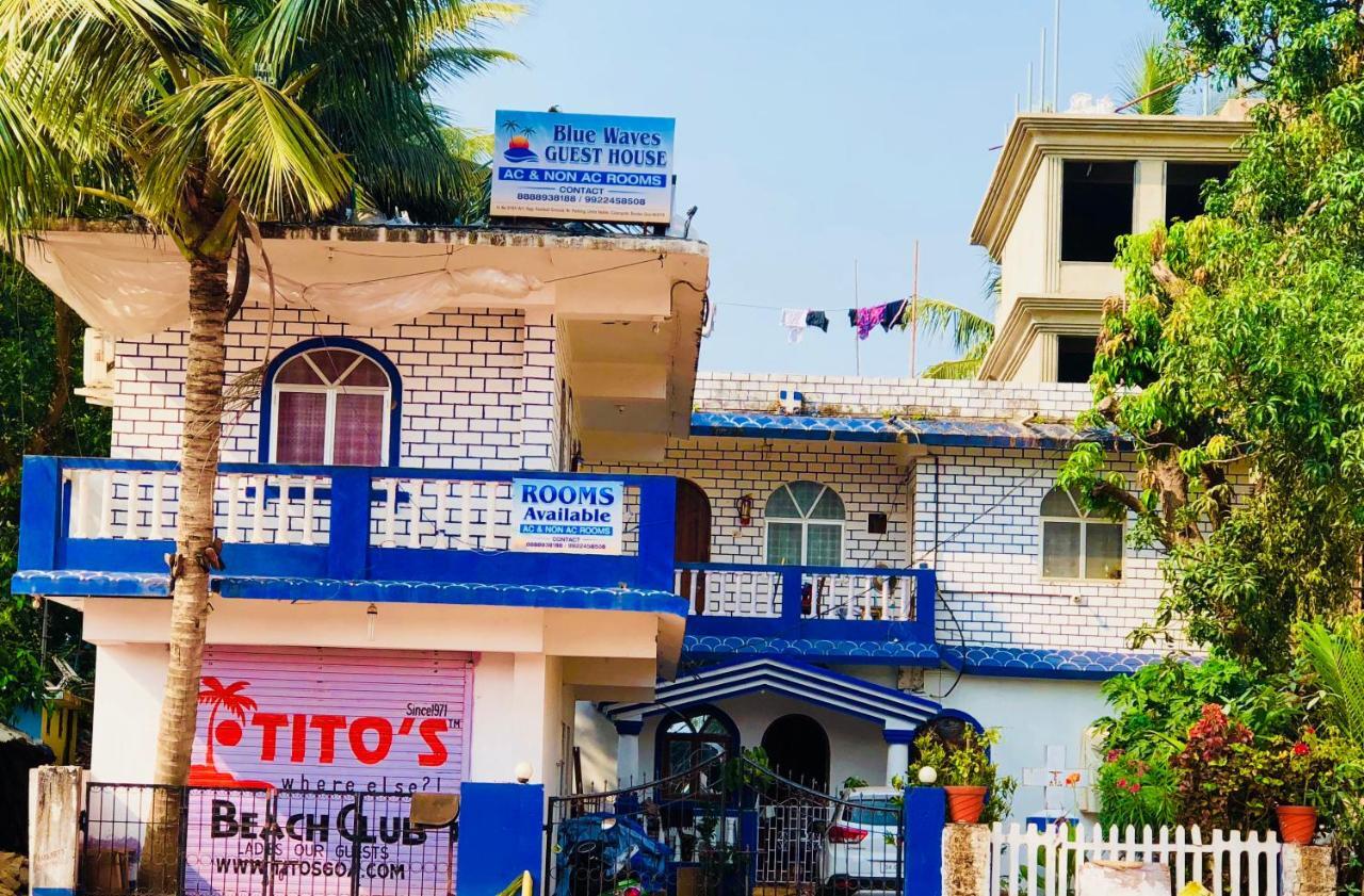 Blue Waves Guest House Calangute Ngoại thất bức ảnh